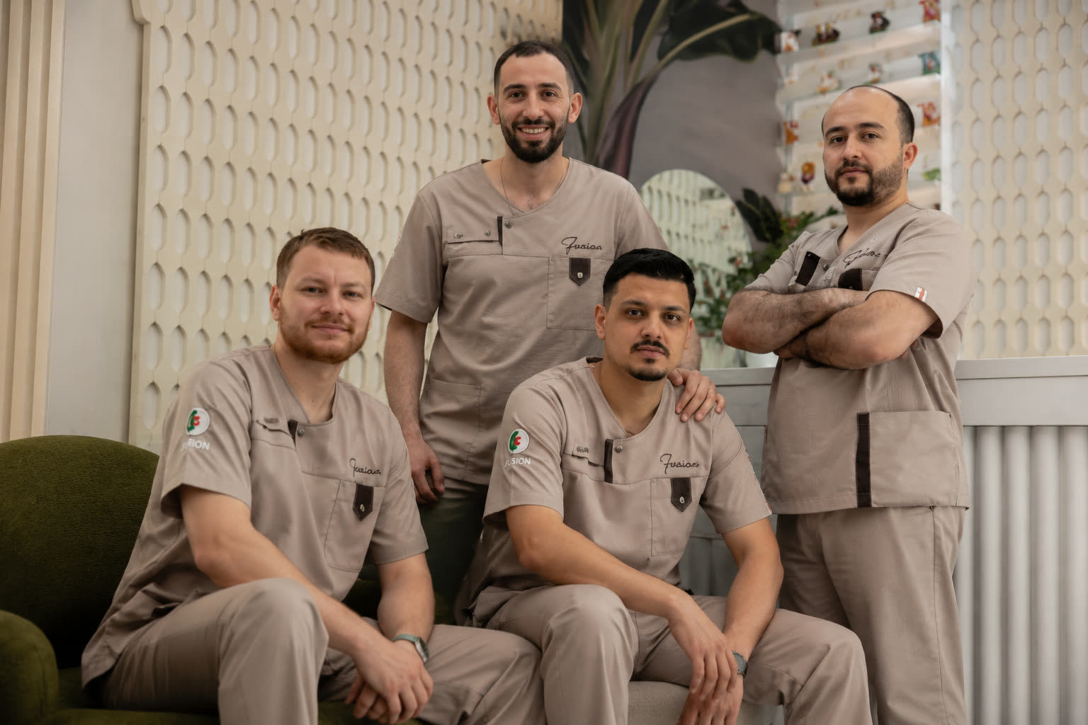 L’équipe de praticiens de la clinique Fusion